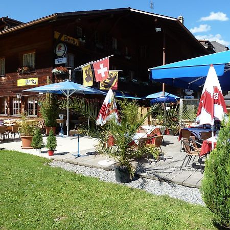 Gasthof Derby Hotel Zweisimmen Bagian luar foto